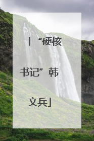 “硬核书记”韩文兵