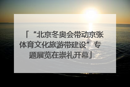 “北京冬奥会带动京张体育文化旅游带建设”专题展览在崇礼开幕