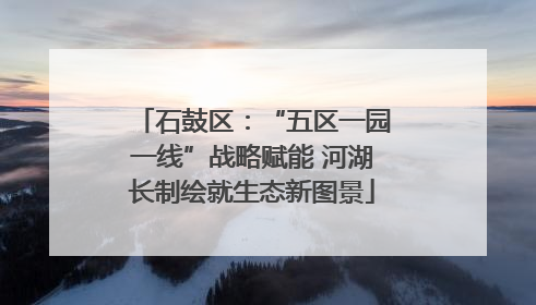 石鼓区：“五区一园一线”战略赋能 河湖长制绘就生态新图景