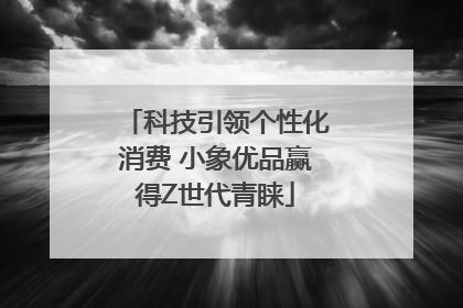 科技引领个性化消费 小象优品赢得Z世代青睐