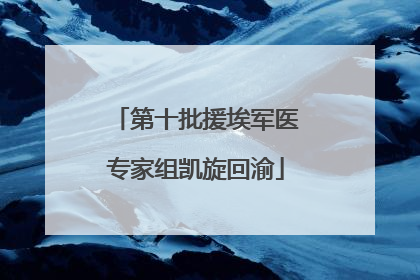第十批援埃军医专家组凯旋回渝