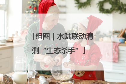 组图｜水陆联动清剿“生态杀手”