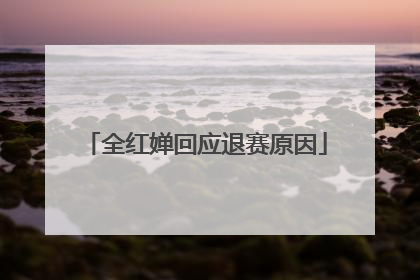 全红婵回应退赛原因