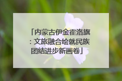 内蒙古伊金霍洛旗：文旅融合绘就民族团结进步新画卷