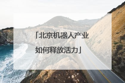 北京机器人产业如何释放活力