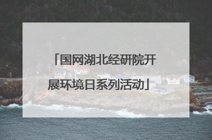 国网湖北经研院开展环境日系列活动