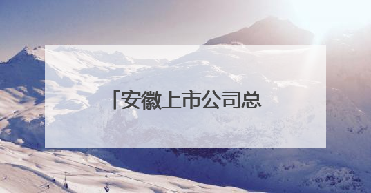 安徽上市公司总数达186家