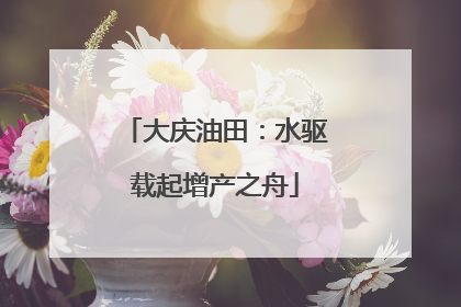 大庆油田：水驱载起增产之舟