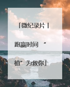 微纪录片丨跑赢时间 “植”为救你