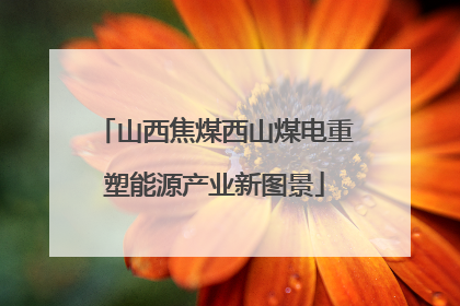 山西焦煤西山煤电重塑能源产业新图景