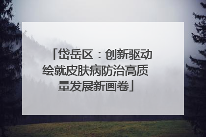 岱岳区：创新驱动绘就皮肤病防治高质量发展新画卷