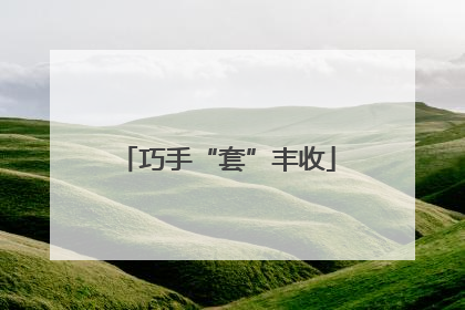 巧手“套”丰收