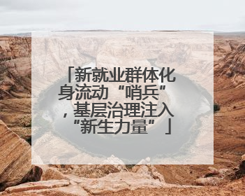 新就业群体化身流动“哨兵”，基层治理注入“新生力量”