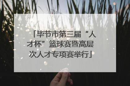 毕节市第三届“人才杯”篮球赛暨高层次人才专项赛举行
