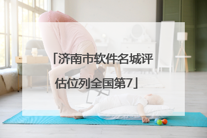 济南市软件名城评估位列全国第7