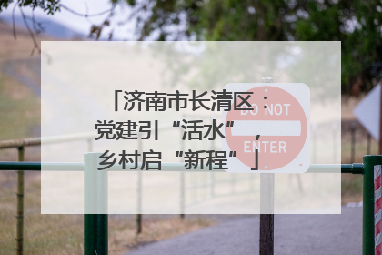 济南市长清区：党建引“活水”，乡村启“新程”