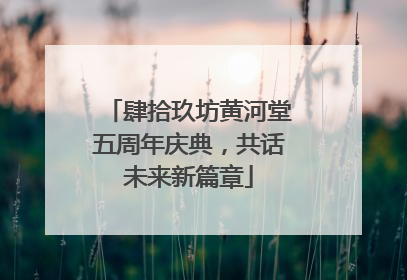 肆拾玖坊黄河堂五周年庆典，共话未来新篇章
