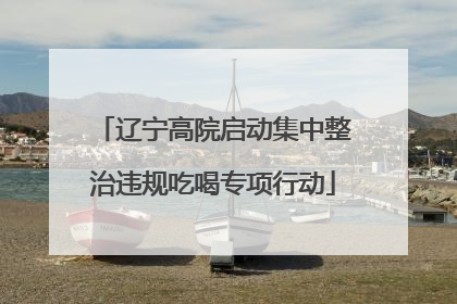 辽宁高院启动集中整治违规吃喝专项行动