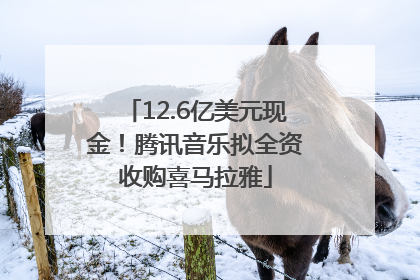 12.6亿美元现金！腾讯音乐拟全资收购喜马拉雅